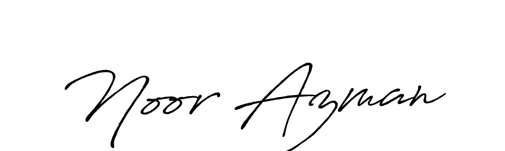 Noor Azman stylish signature style. Best Handwritten Sign (Antro_Vectra_Bolder) for my name. Handwritten Signature Collection Ideas for my name Noor Azman. Noor Azman signature style 7 images and pictures png