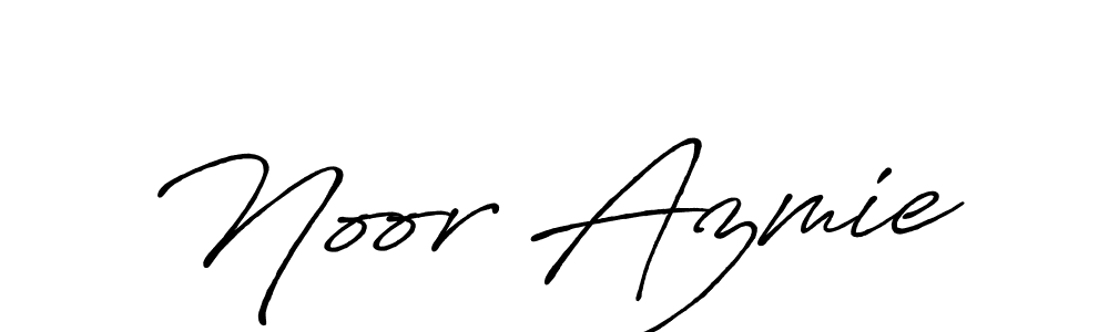 Make a beautiful signature design for name Noor Azmie. Use this online signature maker to create a handwritten signature for free. Noor Azmie signature style 7 images and pictures png