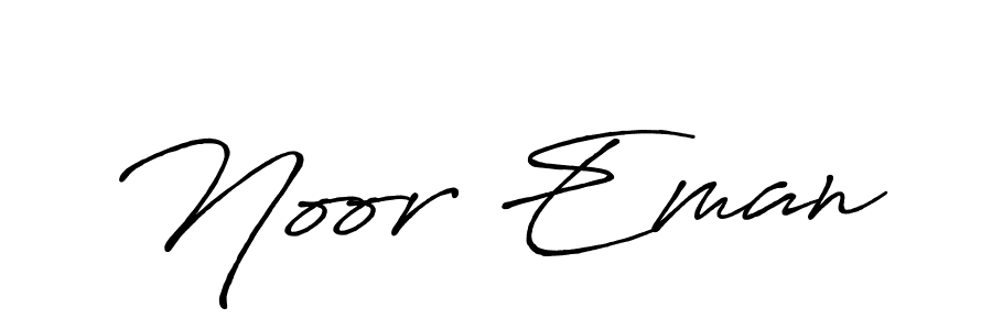 You should practise on your own different ways (Antro_Vectra_Bolder) to write your name (Noor Eman) in signature. don't let someone else do it for you. Noor Eman signature style 7 images and pictures png
