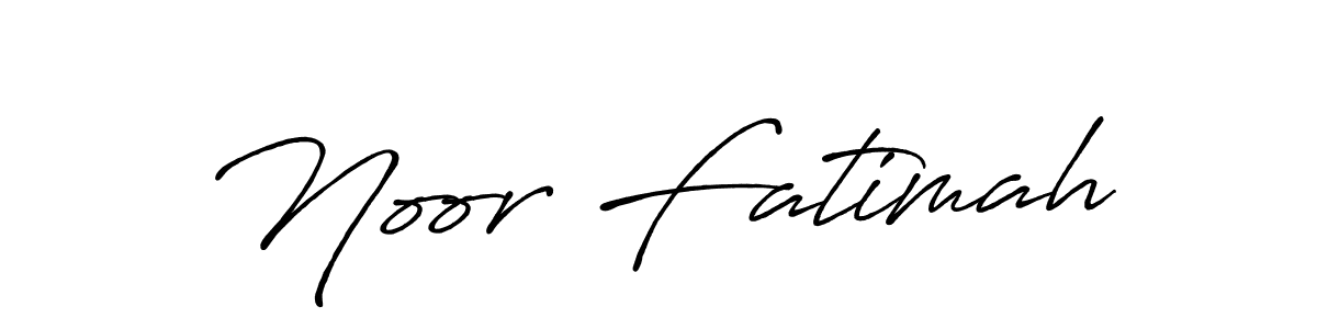 Also You can easily find your signature by using the search form. We will create Noor Fatimah name handwritten signature images for you free of cost using Antro_Vectra_Bolder sign style. Noor Fatimah signature style 7 images and pictures png