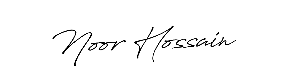 How to make Noor Hossain signature? Antro_Vectra_Bolder is a professional autograph style. Create handwritten signature for Noor Hossain name. Noor Hossain signature style 7 images and pictures png