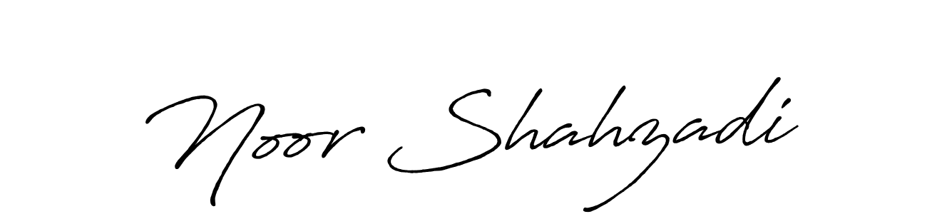 It looks lik you need a new signature style for name Noor Shahzadi. Design unique handwritten (Antro_Vectra_Bolder) signature with our free signature maker in just a few clicks. Noor Shahzadi signature style 7 images and pictures png