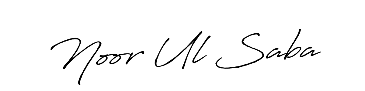 You should practise on your own different ways (Antro_Vectra_Bolder) to write your name (Noor Ul Saba) in signature. don't let someone else do it for you. Noor Ul Saba signature style 7 images and pictures png