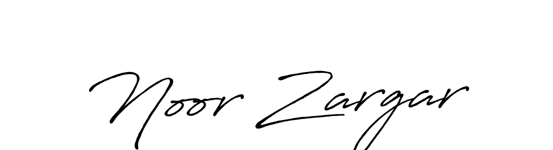 Noor Zargar stylish signature style. Best Handwritten Sign (Antro_Vectra_Bolder) for my name. Handwritten Signature Collection Ideas for my name Noor Zargar. Noor Zargar signature style 7 images and pictures png