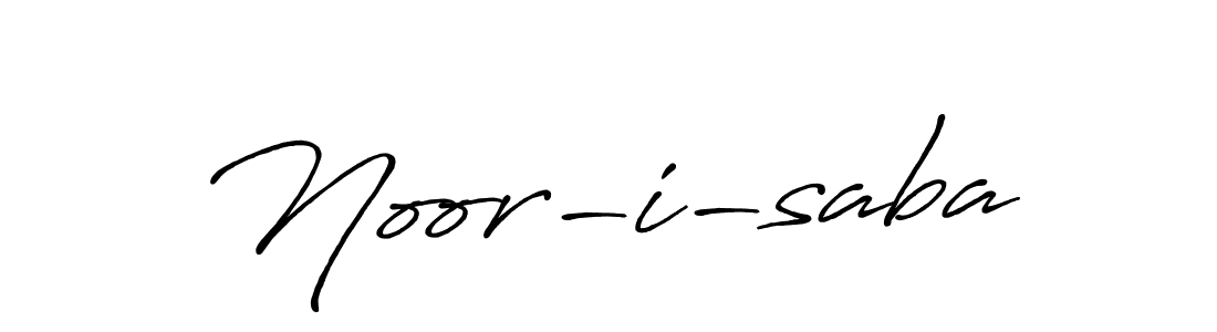 How to make Noor-i-saba signature? Antro_Vectra_Bolder is a professional autograph style. Create handwritten signature for Noor-i-saba name. Noor-i-saba signature style 7 images and pictures png