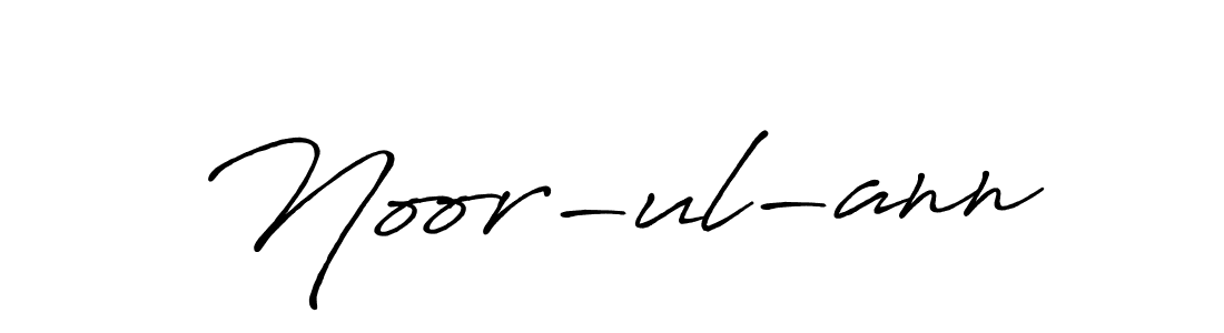 How to make Noor-ul-ann signature? Antro_Vectra_Bolder is a professional autograph style. Create handwritten signature for Noor-ul-ann name. Noor-ul-ann signature style 7 images and pictures png