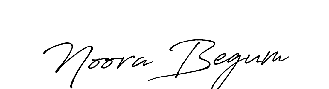 Noora Begum stylish signature style. Best Handwritten Sign (Antro_Vectra_Bolder) for my name. Handwritten Signature Collection Ideas for my name Noora Begum. Noora Begum signature style 7 images and pictures png