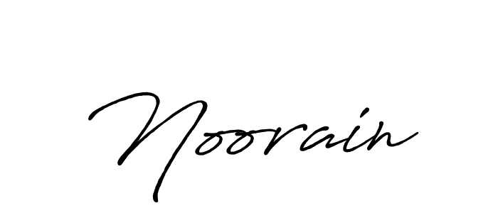 How to make Noorain signature? Antro_Vectra_Bolder is a professional autograph style. Create handwritten signature for Noorain name. Noorain signature style 7 images and pictures png