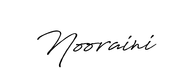 You can use this online signature creator to create a handwritten signature for the name Nooraini. This is the best online autograph maker. Nooraini signature style 7 images and pictures png