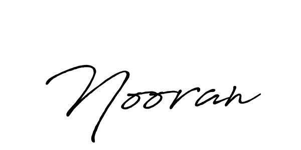 Use a signature maker to create a handwritten signature online. With this signature software, you can design (Antro_Vectra_Bolder) your own signature for name Nooran. Nooran signature style 7 images and pictures png