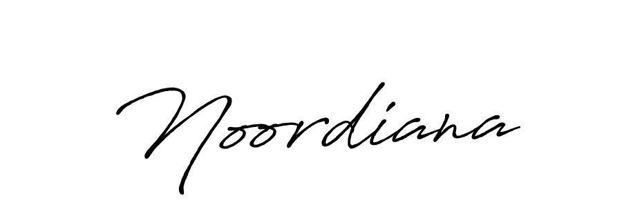 Noordiana stylish signature style. Best Handwritten Sign (Antro_Vectra_Bolder) for my name. Handwritten Signature Collection Ideas for my name Noordiana. Noordiana signature style 7 images and pictures png