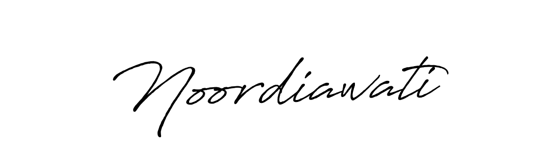 Create a beautiful signature design for name Noordiawati. With this signature (Antro_Vectra_Bolder) fonts, you can make a handwritten signature for free. Noordiawati signature style 7 images and pictures png