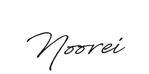 Design your own signature with our free online signature maker. With this signature software, you can create a handwritten (Antro_Vectra_Bolder) signature for name Noorei. Noorei signature style 7 images and pictures png