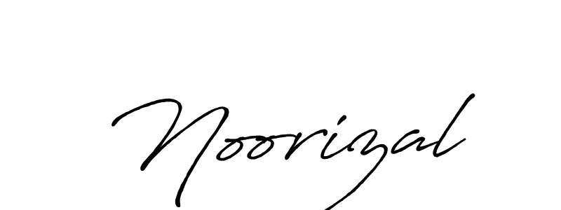 Noorizal stylish signature style. Best Handwritten Sign (Antro_Vectra_Bolder) for my name. Handwritten Signature Collection Ideas for my name Noorizal. Noorizal signature style 7 images and pictures png