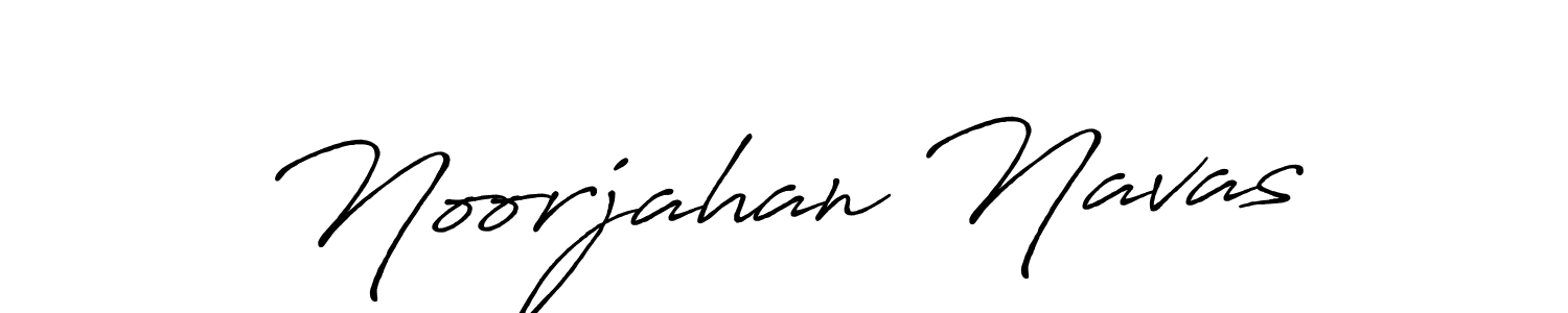 Use a signature maker to create a handwritten signature online. With this signature software, you can design (Antro_Vectra_Bolder) your own signature for name Noorjahan Navas. Noorjahan Navas signature style 7 images and pictures png