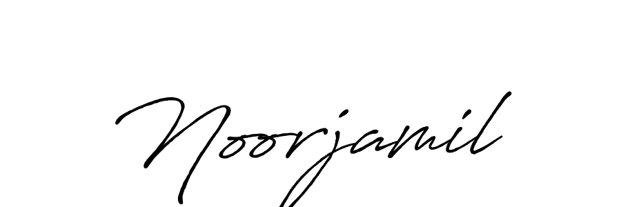 The best way (Antro_Vectra_Bolder) to make a short signature is to pick only two or three words in your name. The name Noorjamil include a total of six letters. For converting this name. Noorjamil signature style 7 images and pictures png