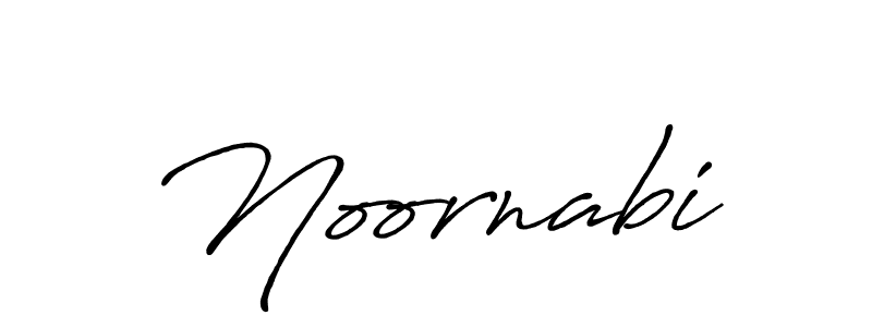 Design your own signature with our free online signature maker. With this signature software, you can create a handwritten (Antro_Vectra_Bolder) signature for name Noornabi. Noornabi signature style 7 images and pictures png