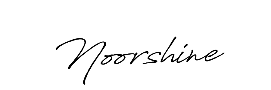 How to make Noorshine signature? Antro_Vectra_Bolder is a professional autograph style. Create handwritten signature for Noorshine name. Noorshine signature style 7 images and pictures png
