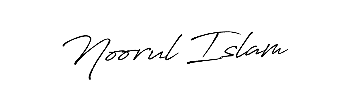 How to make Noorul Islam signature? Antro_Vectra_Bolder is a professional autograph style. Create handwritten signature for Noorul Islam name. Noorul Islam signature style 7 images and pictures png
