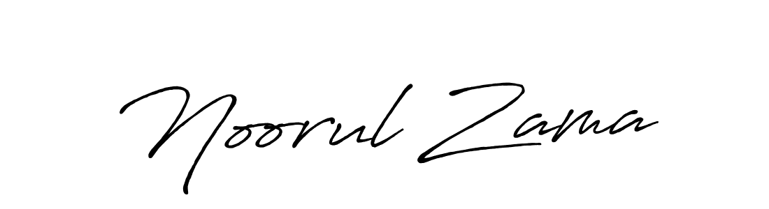 Use a signature maker to create a handwritten signature online. With this signature software, you can design (Antro_Vectra_Bolder) your own signature for name Noorul Zama. Noorul Zama signature style 7 images and pictures png