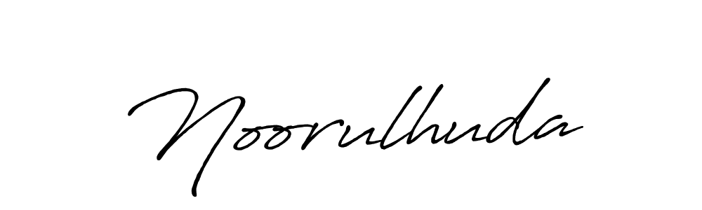 How to make Noorulhuda signature? Antro_Vectra_Bolder is a professional autograph style. Create handwritten signature for Noorulhuda name. Noorulhuda signature style 7 images and pictures png