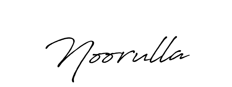 Use a signature maker to create a handwritten signature online. With this signature software, you can design (Antro_Vectra_Bolder) your own signature for name Noorulla. Noorulla signature style 7 images and pictures png