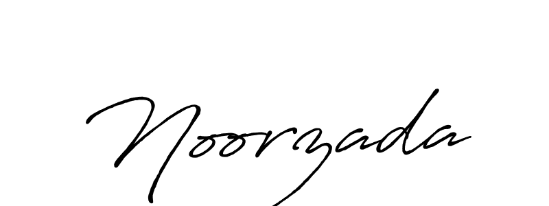 Use a signature maker to create a handwritten signature online. With this signature software, you can design (Antro_Vectra_Bolder) your own signature for name Noorzada. Noorzada signature style 7 images and pictures png