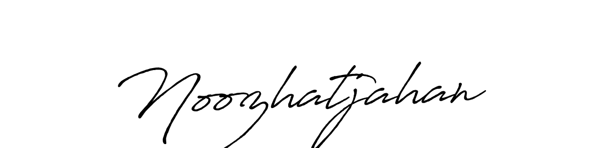 if you are searching for the best signature style for your name Noozhatjahan. so please give up your signature search. here we have designed multiple signature styles  using Antro_Vectra_Bolder. Noozhatjahan signature style 7 images and pictures png