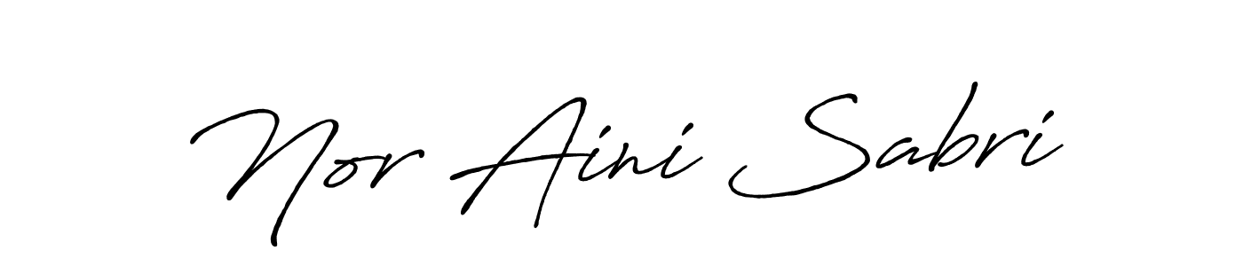 if you are searching for the best signature style for your name Nor Aini Sabri. so please give up your signature search. here we have designed multiple signature styles  using Antro_Vectra_Bolder. Nor Aini Sabri signature style 7 images and pictures png