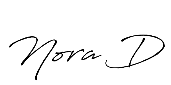 Here are the top 10 professional signature styles for the name Nora D. These are the best autograph styles you can use for your name. Nora D signature style 7 images and pictures png