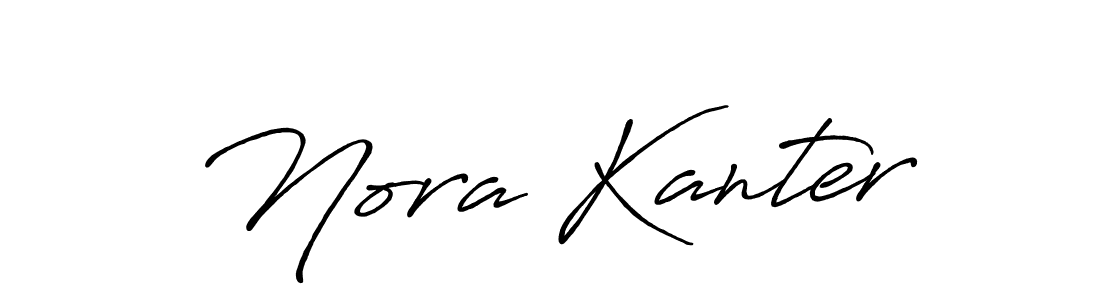 Best and Professional Signature Style for Nora Kanter. Antro_Vectra_Bolder Best Signature Style Collection. Nora Kanter signature style 7 images and pictures png