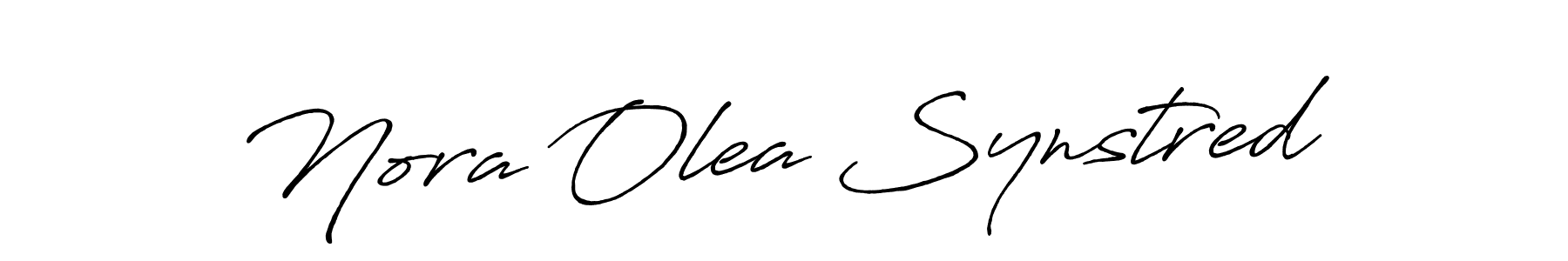 Similarly Antro_Vectra_Bolder is the best handwritten signature design. Signature creator online .You can use it as an online autograph creator for name Nora Olea Synstred. Nora Olea Synstred signature style 7 images and pictures png