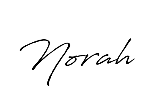 Best and Professional Signature Style for Norah. Antro_Vectra_Bolder Best Signature Style Collection. Norah signature style 7 images and pictures png