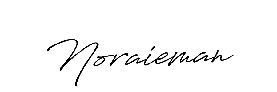 Make a beautiful signature design for name Noraieman. With this signature (Antro_Vectra_Bolder) style, you can create a handwritten signature for free. Noraieman signature style 7 images and pictures png