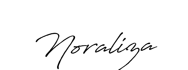 Also You can easily find your signature by using the search form. We will create Noraliza name handwritten signature images for you free of cost using Antro_Vectra_Bolder sign style. Noraliza signature style 7 images and pictures png