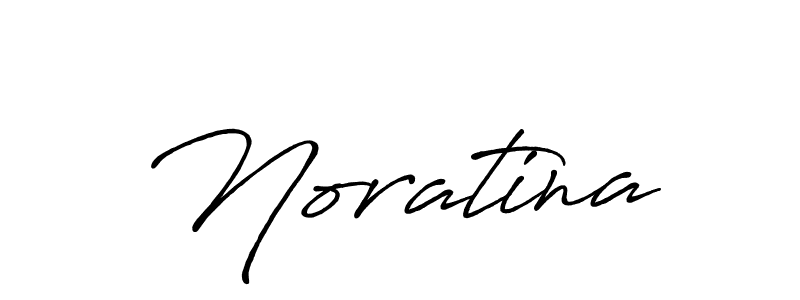 It looks lik you need a new signature style for name Noratina. Design unique handwritten (Antro_Vectra_Bolder) signature with our free signature maker in just a few clicks. Noratina signature style 7 images and pictures png