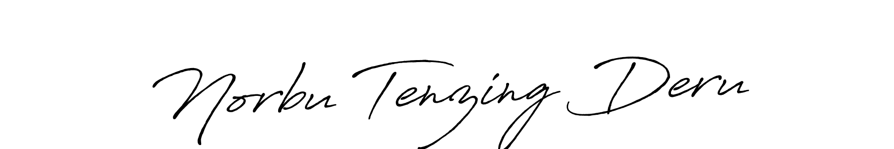 Also You can easily find your signature by using the search form. We will create Norbu Tenzing Deru name handwritten signature images for you free of cost using Antro_Vectra_Bolder sign style. Norbu Tenzing Deru signature style 7 images and pictures png