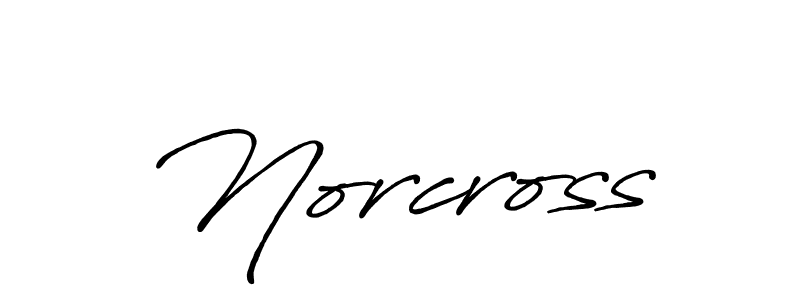 Make a beautiful signature design for name Norcross. With this signature (Antro_Vectra_Bolder) style, you can create a handwritten signature for free. Norcross signature style 7 images and pictures png