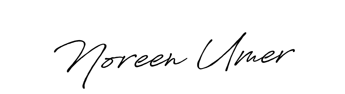 Noreen Umer stylish signature style. Best Handwritten Sign (Antro_Vectra_Bolder) for my name. Handwritten Signature Collection Ideas for my name Noreen Umer. Noreen Umer signature style 7 images and pictures png