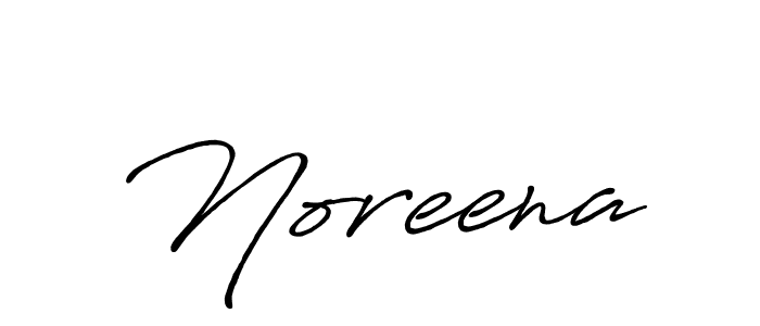 Make a beautiful signature design for name Noreena. With this signature (Antro_Vectra_Bolder) style, you can create a handwritten signature for free. Noreena signature style 7 images and pictures png