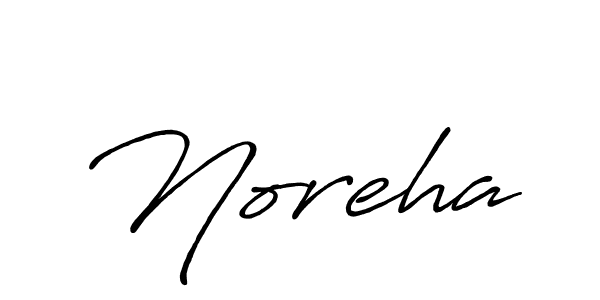 How to make Noreha signature? Antro_Vectra_Bolder is a professional autograph style. Create handwritten signature for Noreha name. Noreha signature style 7 images and pictures png