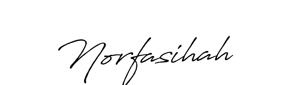 The best way (Antro_Vectra_Bolder) to make a short signature is to pick only two or three words in your name. The name Norfasihah include a total of six letters. For converting this name. Norfasihah signature style 7 images and pictures png