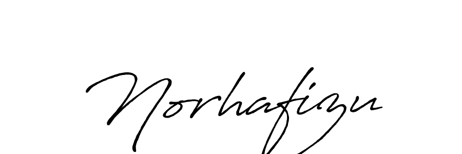 Norhafizu stylish signature style. Best Handwritten Sign (Antro_Vectra_Bolder) for my name. Handwritten Signature Collection Ideas for my name Norhafizu. Norhafizu signature style 7 images and pictures png