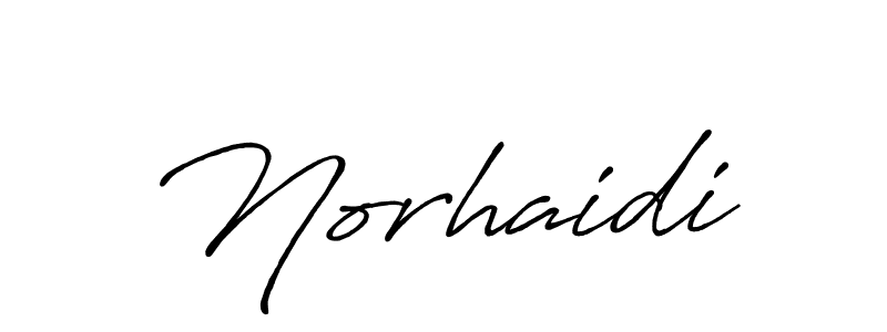 Also You can easily find your signature by using the search form. We will create Norhaidi name handwritten signature images for you free of cost using Antro_Vectra_Bolder sign style. Norhaidi signature style 7 images and pictures png