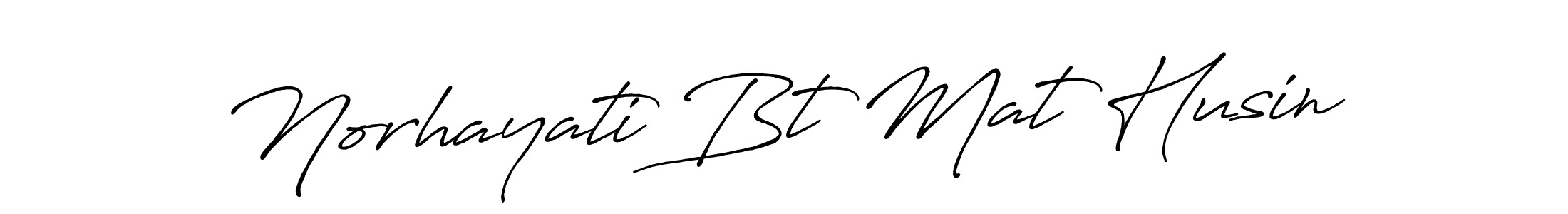 Use a signature maker to create a handwritten signature online. With this signature software, you can design (Antro_Vectra_Bolder) your own signature for name Norhayati Bt Mat Husin. Norhayati Bt Mat Husin signature style 7 images and pictures png