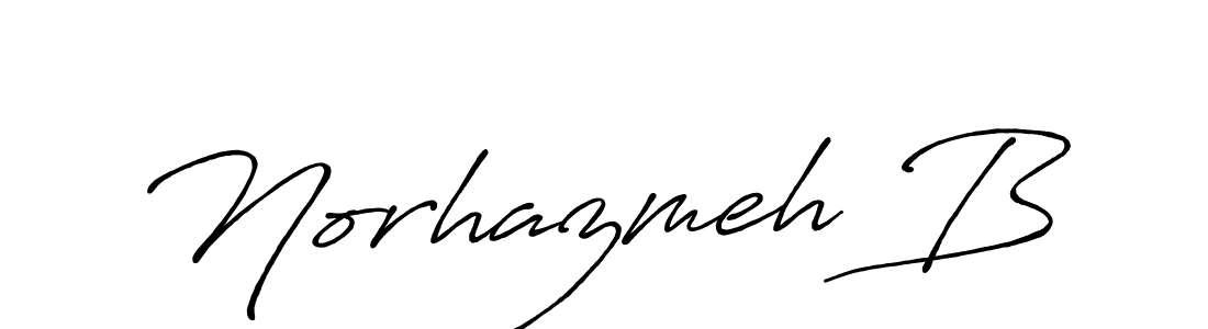 You can use this online signature creator to create a handwritten signature for the name Norhazmeh B. This is the best online autograph maker. Norhazmeh B signature style 7 images and pictures png