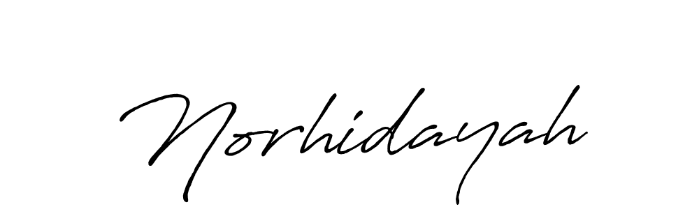 How to make Norhidayah signature? Antro_Vectra_Bolder is a professional autograph style. Create handwritten signature for Norhidayah name. Norhidayah signature style 7 images and pictures png