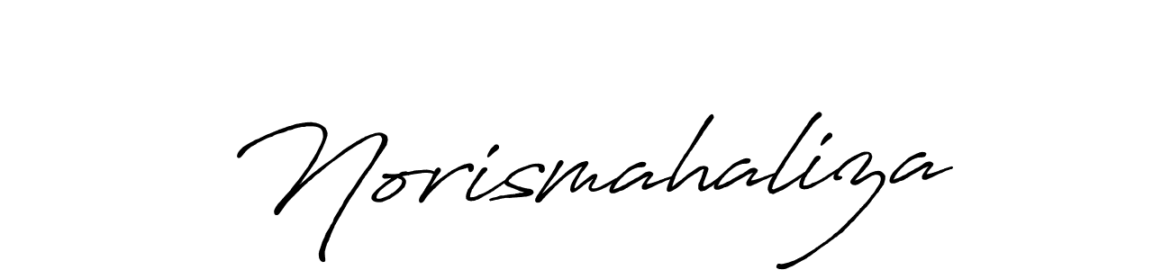 You should practise on your own different ways (Antro_Vectra_Bolder) to write your name (Norismahaliza) in signature. don't let someone else do it for you. Norismahaliza signature style 7 images and pictures png
