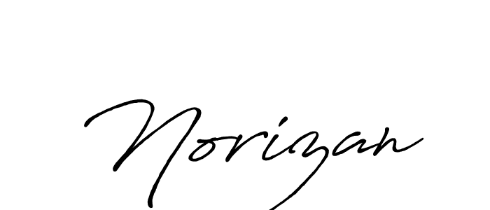 It looks lik you need a new signature style for name Norizan. Design unique handwritten (Antro_Vectra_Bolder) signature with our free signature maker in just a few clicks. Norizan signature style 7 images and pictures png