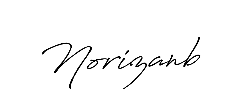 How to Draw Norizanb signature style? Antro_Vectra_Bolder is a latest design signature styles for name Norizanb. Norizanb signature style 7 images and pictures png